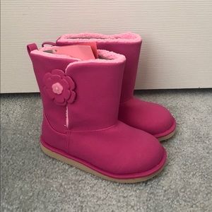 Gymboree pink boots size 8 NWT